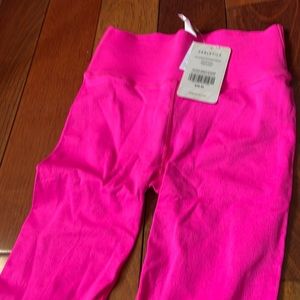 Fabletics neon leggings